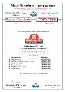 Kosher certificate