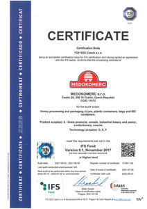 IFS Certificate in English